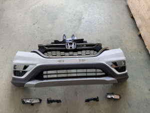 Nuevo Conjunto Original Intacto de Parachoques Delantero con Hebilla, Incluye Cubiertas Superiores e Inferiores del Parachoques, Parrilla y Kits de Luces para <span class=keywords><strong>Honda</strong></span> <span class=keywords><strong>CRV</strong></span> 2015 2016 - Product Image 5