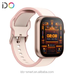 Hot Sale Smart Watch 1.99inch Big AMOLED Screen Health Care Support BT Calling/ AI Voice Assistant/PPG Testing 3ATM Waterproof