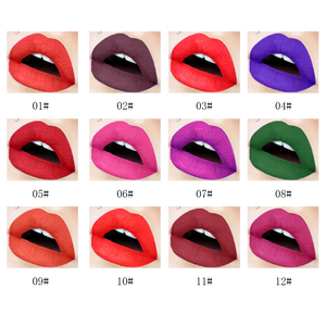 Private Label Waterproof Vegan Matte Liquid <strong>Lipstick</strong> 20 <strong>Organic</strong> Colors with OEM for Makeup Enthusiasts - Product Image 3