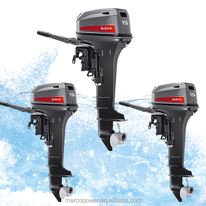 Nuevo Motor Fuera de Borda de Gasolina de 15 HP Estilo Yamaha E15DHM, Motor de Aluminio de 2 Tiempos y 2 Cilindros, Bajo Consumo de Combustible, Marinas Africanas - Product Image 1