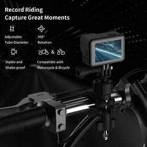 Nhà Máy Bán buôn phổ xe đạp xe đạp xe máy hành động Máy ảnh chủ với cho insta360 cho GoPro - Product Image 3