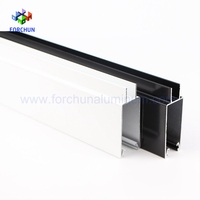 Tubes carrés en aluminium blanc République Dominicaine 1 3/4 blanc et supports de cabinet, matériaux de coulisses traditionnels