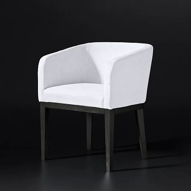 Nordic Velvet Dinning Chair Set Modern hotel luxury Fabric restaurant dining room chair