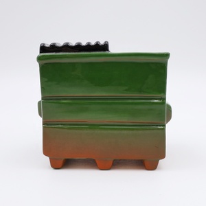 Bruciatore d'incenso artistico in ceramica a forma di bidone della spazzatura, moderno, in porcellana, per incenso, all'ingrosso, personalizzato - Product Image 4