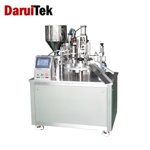Daily care facial cleaning milk 350A soft plastic tube filling sealing cutting machine