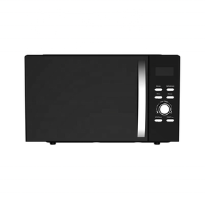 Parrilla retro portátil de 20L, horno <span class=keywords><strong>microondas</strong></span> plateado <span class=keywords><strong>con</strong></span> 5 niveles de potencia, Control mecánico de calefacción de alimentos - Product Image 6