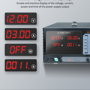 Rek RK-D Lab Stabilized Adjustable <b>Variable</b> Digital Regulated <b>Power</b> <b>Supply</b> 100V-30V 10A-60A Source - Product Image 5