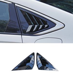 Cubierta de Ventilación Lateral Negra para Ventana de Coche Welta, Embellecedor de Ventana Trasera, Rejilla de Ventilación para Inspire 2023, ABS+PP - Product Image 5