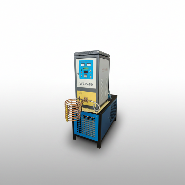 High Frequency Induction Heater Compatible with Fish Tail Machine for Metal Bending & Shaping Processes