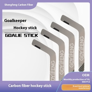 ไม้ฮอกกี้น้ำแข็งและฮอกกี้สนามคาร์บอนไฟเบอร์ความแข็งแรงสูง รุ่นเบนดี้ มินิ สำหรับผู้ใหญ่ เด็ก และเยาวชน ส่งตรงจากโรงงาน - Product Image 4