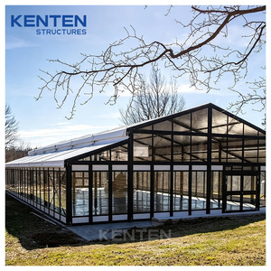 Tenda di lusso Mega Orangery del soffitto alto del baldacchino X 30 20 30 30x30 40x60 con la capacità di 250 persone tende del tendone di nozze - Product Image 1