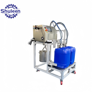 Machine de remplissage semi-automatique pour liquides en gros format : <span class=keywords><strong>liquide</strong></span> vaisselle, eau de lessive, liqueur et huile - Product Image 1