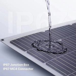 Module solaire photovoltaïque mono 100% 100W 110W, panneaux solaires flexibles <span class=keywords><strong>pour</strong></span> <span class=keywords><strong>camping</strong></span>-<span class=keywords><strong>car</strong></span>, bateau, VR, jardin, balcon, vente en gros en Europe - Product Image 5