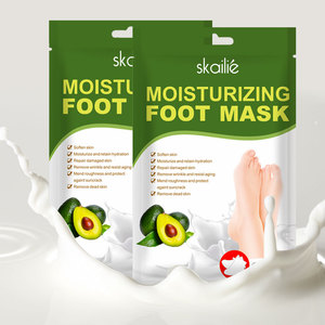 Masque pour les pieds hydratant et blanchissant, au beurre de karité pour hommes et femmes, à talon sec fissuré, <span class=keywords><strong>chaussettes</strong></span> hydratantes et lissantes, meilleures ventes - Product Image 4