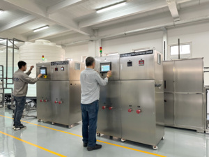 เครื่องผลิตกรดไฮโปคลอรัสอุตสาหกรรม (HOCl) สำหรับน้ำอิเล็กโทรไลต์ที่มีความเป็นกรดอ่อน ปรับค่า pH ได้เองระหว่าง 5-6.5 ความจุขนาดใหญ่ - Product Image 6