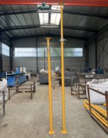 Puntal de Apuntalamiento Ajustable de Acero Q235 de Alta Resistencia, Galvanizado, Tipo Acrow, para Soporte de Encofrado de Losas de Hormigón en Construcción