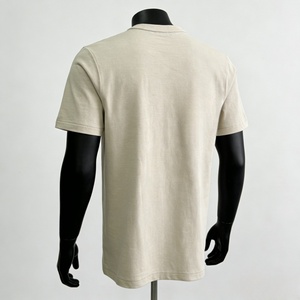 T-shirt da uomo in cotone slub personalizzabile Yingtenidi <span class=keywords><strong>con</strong></span> stampa, 100% cotone, sostenibile ed ecologico, <span class=keywords><strong>con</strong></span> <span class=keywords><strong>taschino</strong></span> - Product Image 2