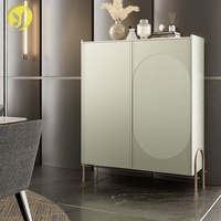 Maßgefertigte Einfache Möbeldesigns Holz-Küchenschränke Moderne Komplette Sets Weiße Massivholz-Modulschränke mit Spüle für Innenräume