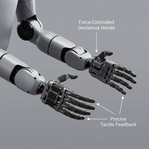 Robot Humanoide Unitree G1 2026, el Más Reciente, Agente Biónico Inteligente con IA, Robot Plegable de 23-43 DOF para Investigación y Educación STEM - Product Image 3
