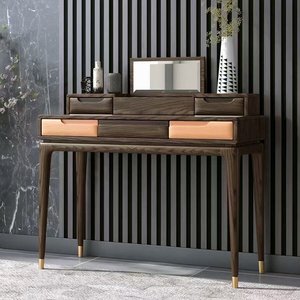 Thiết kế nội thất hiện đại rắn gỗ thân thiện với môi ghế ăn màu đen Walnut đồ nội thất nhà - Product Image 6