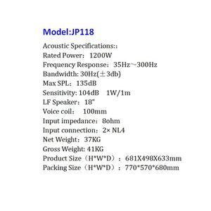Amplificateur de haut-parleur Portable, w, nouveau Type de haut-parleurs, Dsp/dj, équipement sonore - Product Image 4