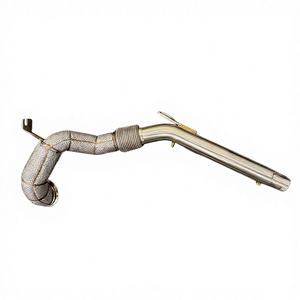 ท่อแคทดาวน์ไพพ์สแตนเลส Vortex 304 แบบไหลสูง สำหรับ VW Golf GTI MK8 2.0T เพิ่มประสิทธิภาพ - Product Image 1