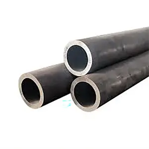 Construction steam boiler hollow sections ERW black steel seamless pipe round steel pipe and tube carbon steel pipe seamless