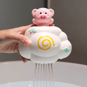 Lắc âm thanh bơi ít cá heo và rùa nhựa bé tắm đồ chơi cho bé trai và bé gái bán buôn - Product Image 1