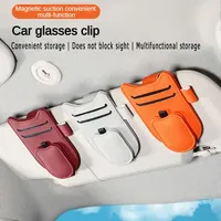 Clip multifonctionnel pour pare-soleil de voiture, support de lunettes de soleil et clip de rangement pour billets et cartes, organisateur de lunettes de voiture – Vente directe usine, en stock