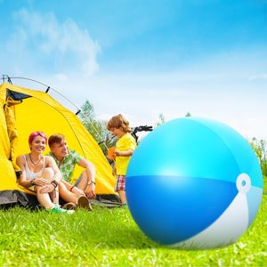 Tendance du moment : Ballon de plage gonflable géant de 60 pouces, grand jouet de piscine en PVC, ballon jumbo pour adultes, été, plage, fête de piscine, jeux en plein air - Product Image 6