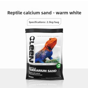 ทรายแคลเซียมสำหรับสัตว์เลื้อยคลานขายดีที่สุด เหมาะสำหรับตุ๊กแกเสือดาว ตกแต่งภูมิทัศน์ตู้เลี้ยงสัตว์เลื้อยคลานในทะเลทราย และเป็นวัสดุเพาะพันธุ์สัตว์เลื้อยคลาน - Product Image 5