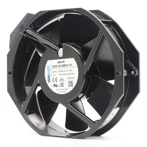 Ventilador Axial de CA ebm-papst W2E142-BB01-01 230V 142mm, Ventilador de Refrigeración Industrial de 172mm con Aspas Metálicas - Product Image 1