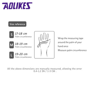 Aolikes # C-111 spor Fitness parmak koruyucu destek basketbol spor sarar parmak eldiven yarım parmak eldiven dört parmak eldiven - Product Image 5