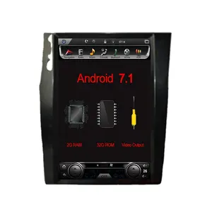 Kirinavi schermo verticale stile tesla android 11 12.1 "dvd per auto per citroen c4 in navigazione gps video per auto