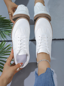 <span class=keywords><strong>Scarpe</strong></span> da corsa Casual in <span class=keywords><strong>gomma</strong></span> <span class=keywords><strong>bianca</strong></span> di alta qualità per donne alla moda classico Design morbido antiscivolo per tutte le stagioni-estate - Product Image 5