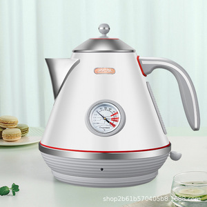 Jigo Electric <b>Kettle</b> Stainless Steel <b>Temperature</b> <b>Control</b> 360 Degree Base Household Use Automatic Shut Off - Product Image 1