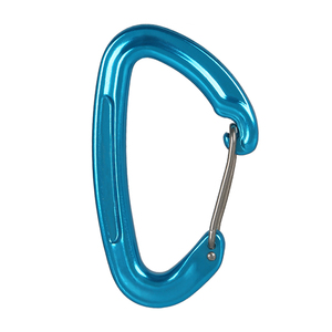Équipement d'escalade 24kN Quickdraw avec sangle super résistante et 2 mousquetons pour l'escalade en montagne, certifié UIAA CE - Product Image 1