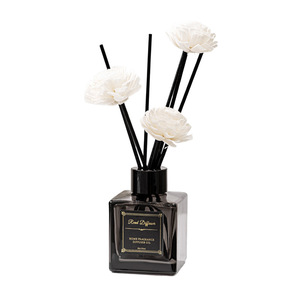 Difusor de Aromaterapia sin Fuego en Botella Marrón Pequeña con Fragancia de Lavanda, <span class=keywords><strong>Gardenia</strong></span> y Jazmín para Uso en el Hogar, Baño y Aseo - Product Image 5