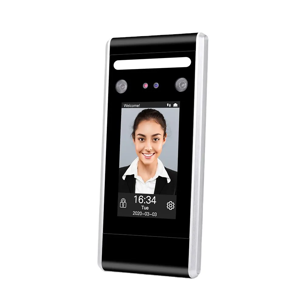 facial recognition camera TCP/IP WiFi Dynamic Face Time Attendance Machine Facial Biometric System Software 125KHz/13.56MHz RFID