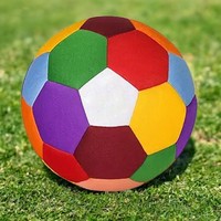 Ballon de football d'entraînement pour enfants, taille 4.5, léger, silencieux, en tissu, haute qualité, intérieur/extérieur, best-seller officiel