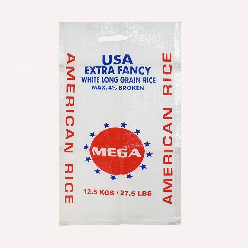 bopp woven bags plastic bag for grain/wheat/corn/rice/flour/maize meal/fertilizer/seed/cement/putty powder/washing