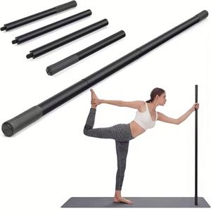 Barra de Yoga Multifuncional Ajustable de Aluminio Antideslizante, Ligera, Duradera, Ecológica y Portátil para Ejercicios - Product Image 1