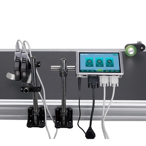 Hoge Resolutie Industriële Tij Thermische Inkjet <span class=keywords><strong>Printer</strong></span> Online <span class=keywords><strong>Date</strong></span> Coders Automatische Variabele Data Printen Voor Flex - Product Image 1