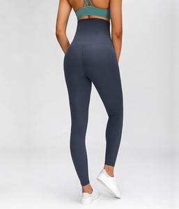 Pantalons de yoga de maternité JY Custom à taille très haute, sans entrejambe, sexy, pour femmes enceintes, leggings de grossesse, vêtements de <span class=keywords><strong>fitness</strong></span> et de yoga - Product Image 3