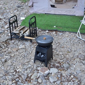 Poêle à <span class=keywords><strong>bois</strong></span> robuste de type pagode - Poêle de cuisson portable d'extérieur à haute efficacité - Product Image 6