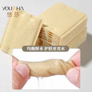 Tampons démaquillants en coton Yousha, 120 pièces, en fibre de bambou, double face, épaissis, YV096 - Product Image 4