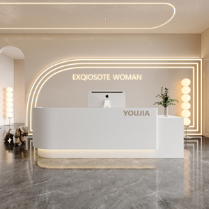 QT-<span class=keywords><strong>77</strong></span> Bureau de <span class=keywords><strong>réception</strong></span> moderne, ensemble de meubles de bureau, tables de bureau, scrivania, <span class=keywords><strong>réception</strong></span>, salon de beauté - Product Image 1