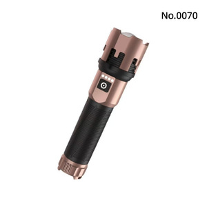 White Laser Flashlight Type C <b>Rechargeable</b> Zoomable Dimmable Aluminum Alloy Hiking <b>Torch</b> High Power Bright Light - Product Image 5