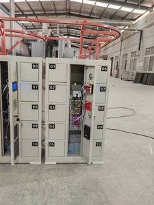 <span class=keywords><strong>Casier</strong></span> de rangement extérieur CKD pour colis, en acier, pour la livraison de courrier, avec serrure électronique et à combinaison, accès par clé - Product Image 6