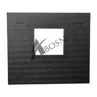 Panneau anti-radiation en UHMWPE contenant du bore, tailles personnalisées 20mm, 25mm, 50mm, résistant aux rayons X et aux rayons gamma